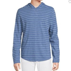Vince Men’s Striped Pullover - Size Small